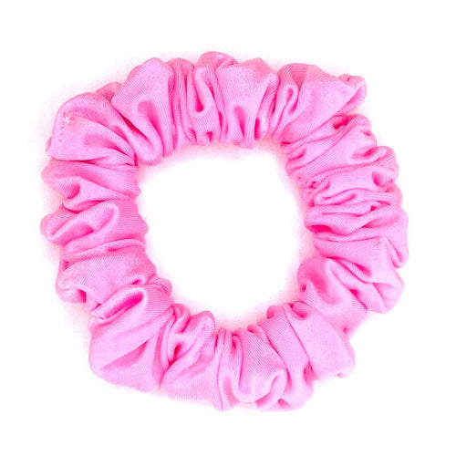 Bright Pink Skinny Scrunchie