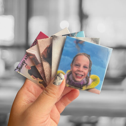 4 Custom Photo Magnets