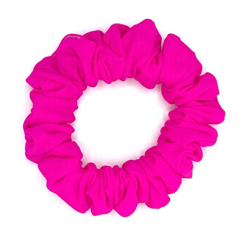 Hot Pink Skinny Scrunchie